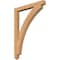 Ekena Millwork Thorton Arts & Crafts Smooth Bracket, Western Red Cedar, 3 1/2"W x 36"D x 48"H BKT04X36X48THR03SWR - alternate 1